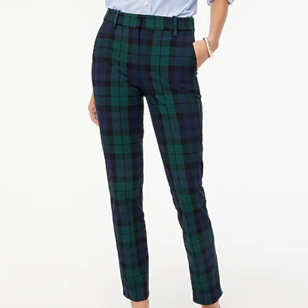 ASOS black watch plaid pants size is 6